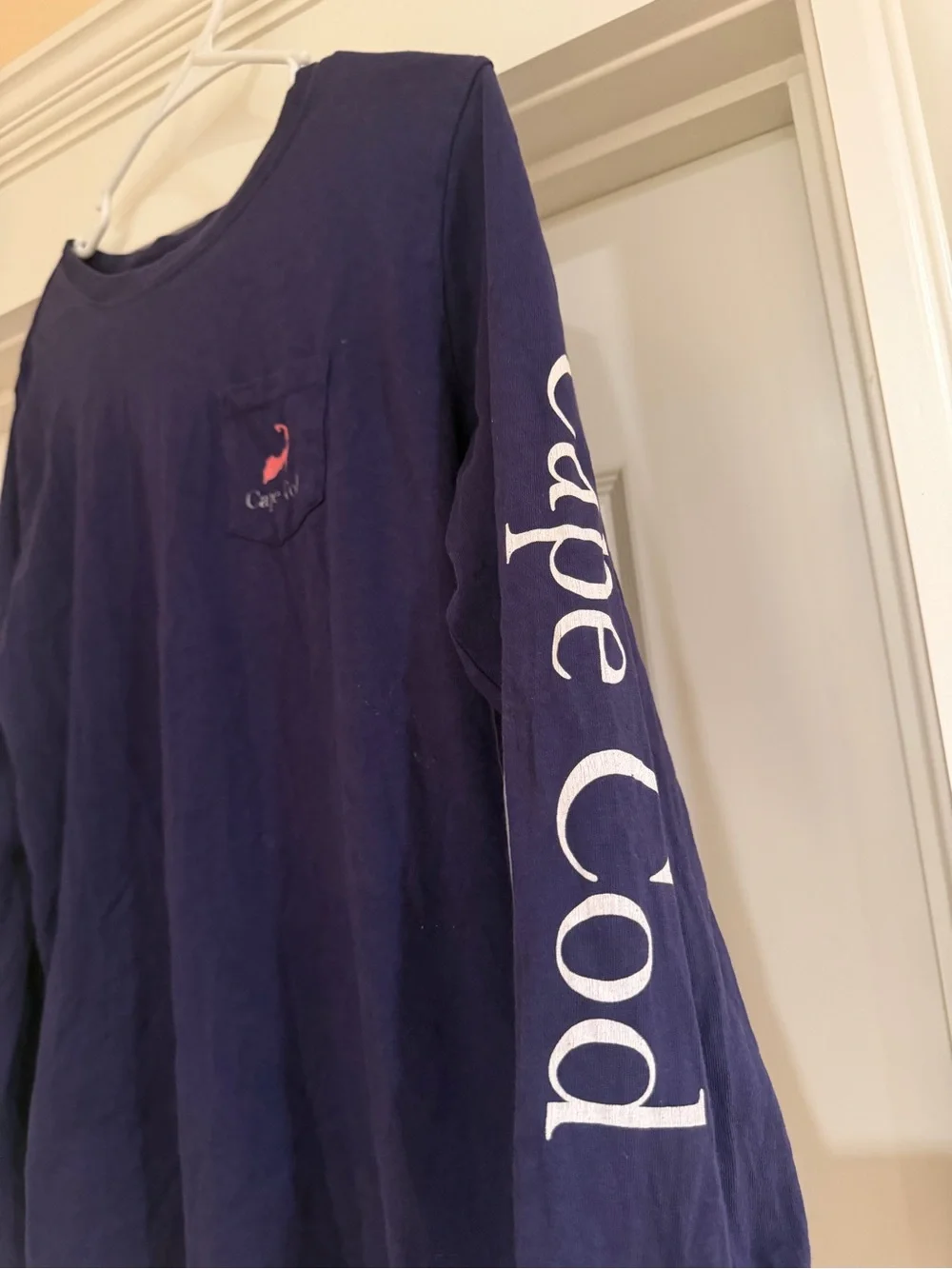 Cape Cod Long-Sleeve Pocket Tee - Navy